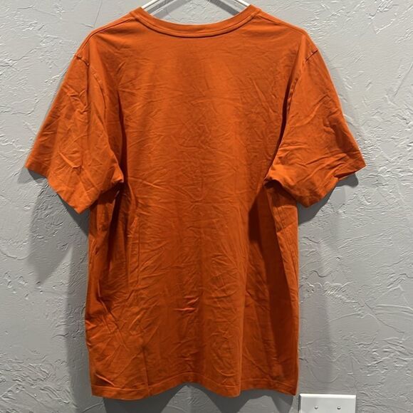 🔥🔥 COACH NEW YORK Designer Brand T-shirt Women Sz XL - Burnt Orange - PERFECT - Picture 7 of 9